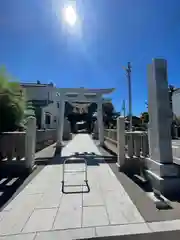 蒲原神社の鳥居