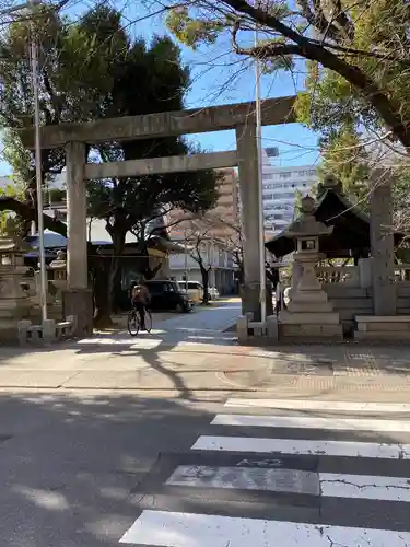 那古野神社の鳥居
