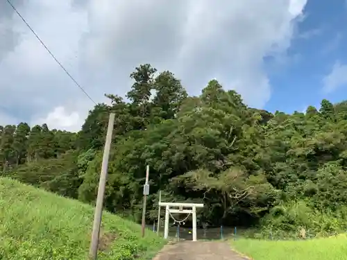 熊野神社の景色