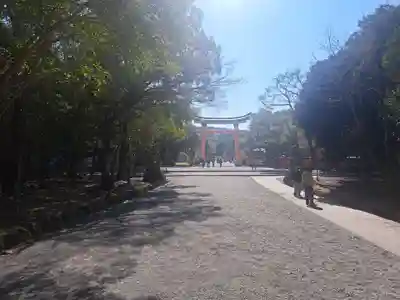 宇佐神宮の鳥居