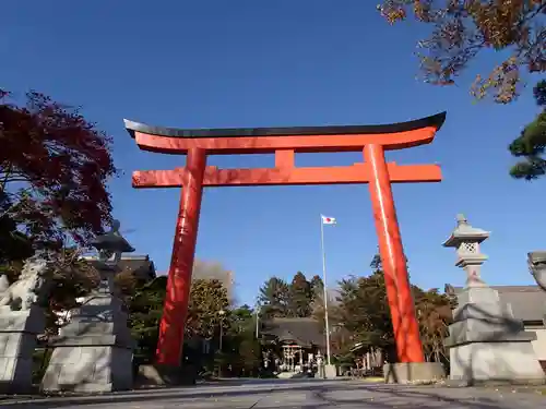 湯倉神社の鳥居