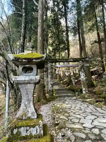 英彦山豊前坊高住神社の鳥居