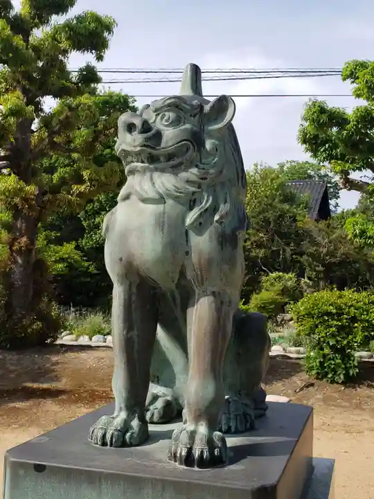 日宮社の狛犬