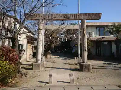 神明社(曽野町)の鳥居