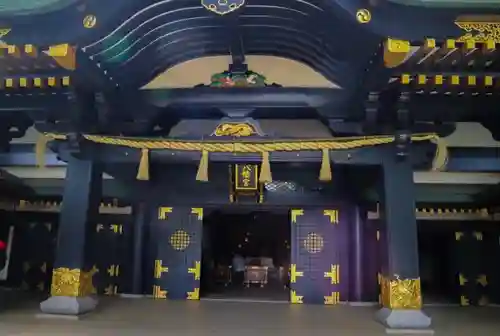 穴八幡宮の本殿・本堂