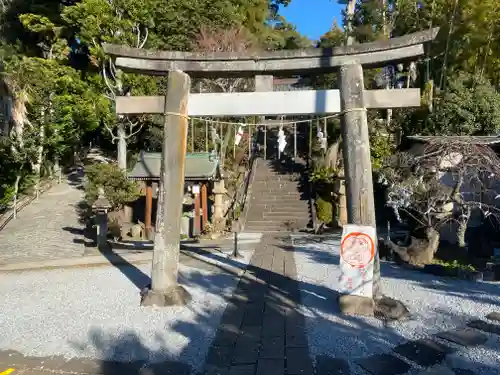 居神神社の鳥居