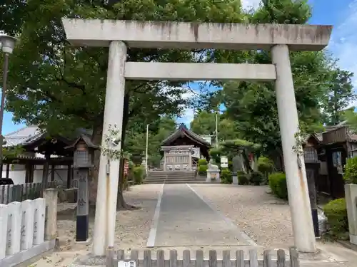 羊神社の鳥居