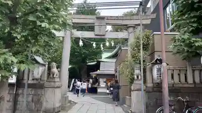 小野照崎神社の鳥居