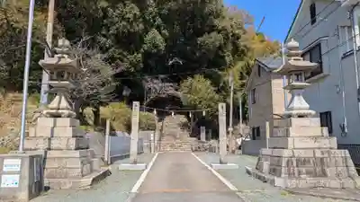 生石八幡神社の庭園