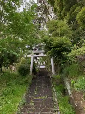 四宮神社の鳥居