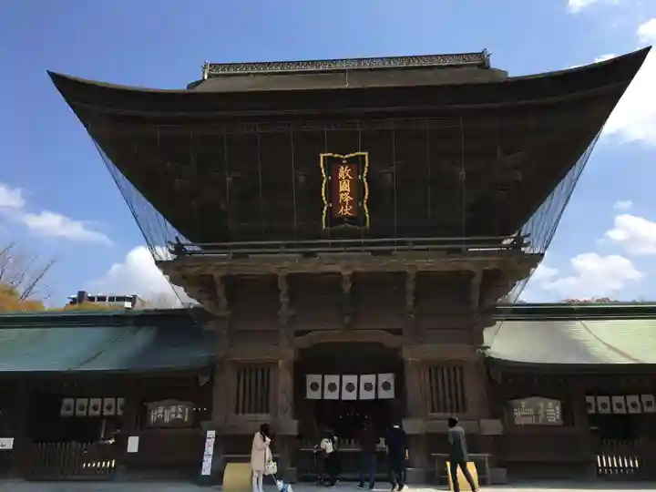 筥崎宮の本殿・本堂