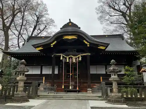 安積國造神社の本殿