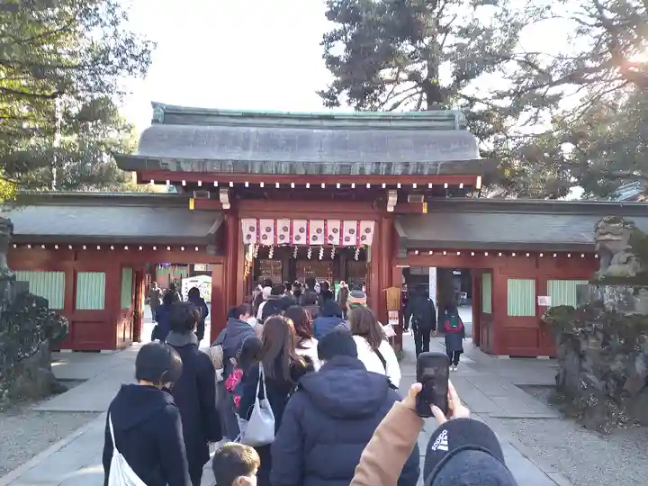 大國魂神社の山門・神門