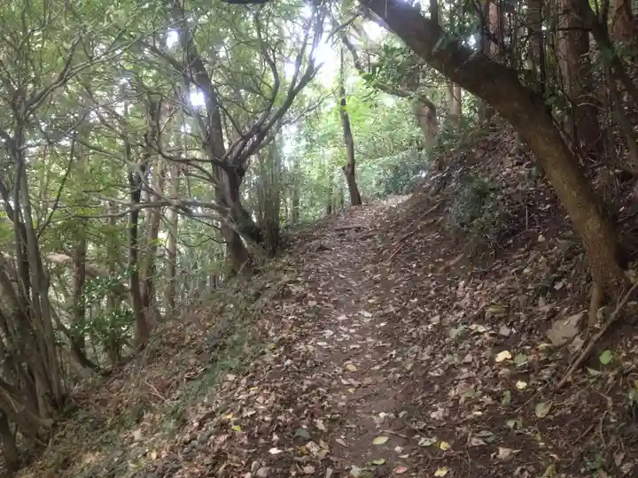 宮地嶽神社古宮跡地の周辺