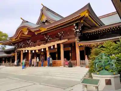寒川神社の本殿・本堂