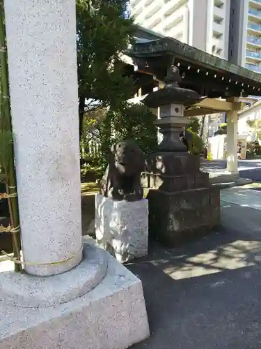 青砥神社の狛犬