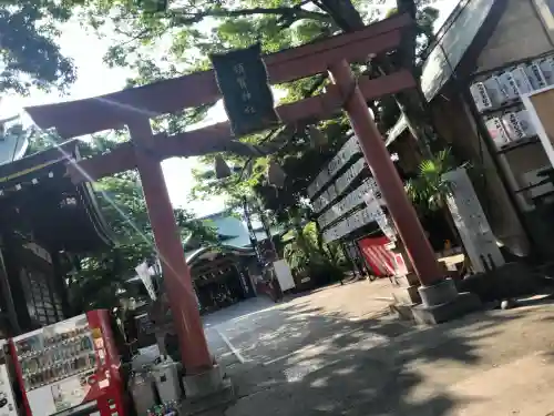 須賀神社の鳥居