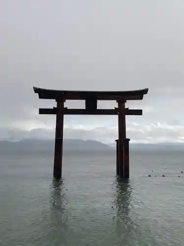 白鬚神社の鳥居