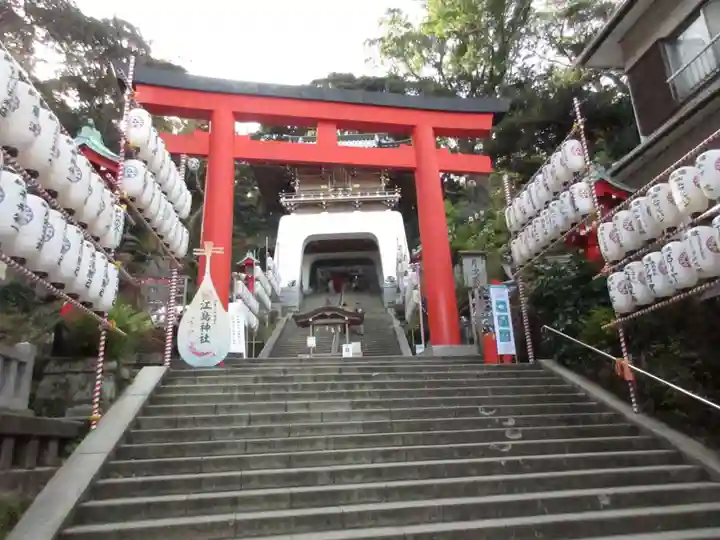 江島神社の鳥居