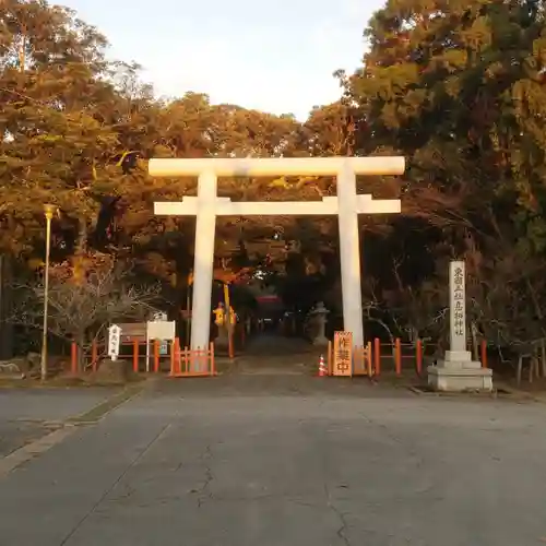 息栖神社の鳥居