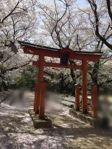 東蕗田天満社の鳥居