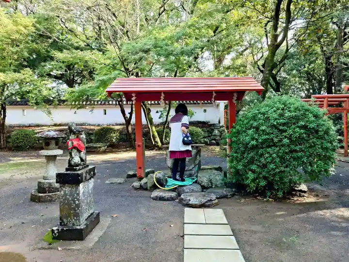 大村神社の手水舎