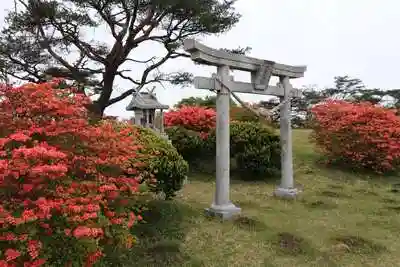 高柴山神社の鳥居