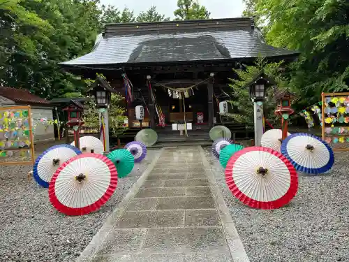 滑川神社 - 仕事と子どもの守り神(福島県)