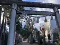 神明大神宮の鳥居