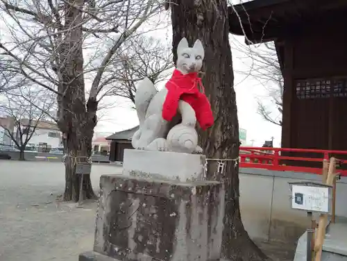 岩神稲荷神社の狛犬