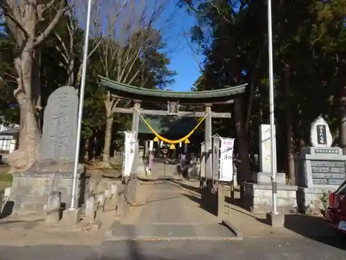 馬場八幡宮の鳥居