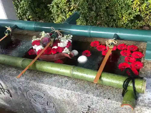 伊和志津神社の手水舎