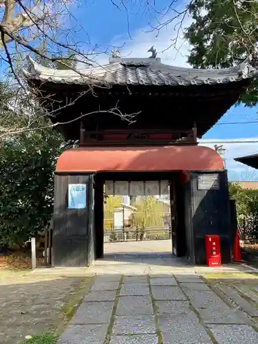 長建寺の山門・神門