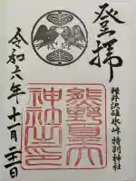 熊野皇大神社の御朱印