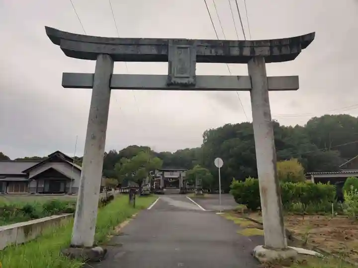 北宮八幡神社の鳥居