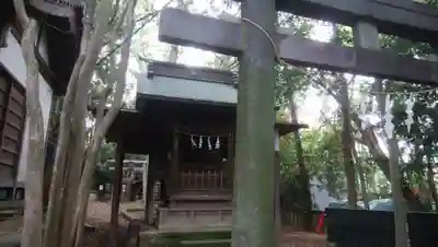 篠崎浅間神社の鳥居