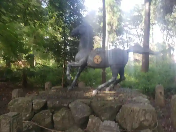 乎加神社の狛犬