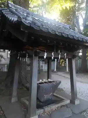 天祖神社(上目黒天祖神社)の手水舎