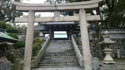 吹揚神社の鳥居