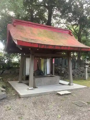 清洲山王宮　日吉神社の手水舎