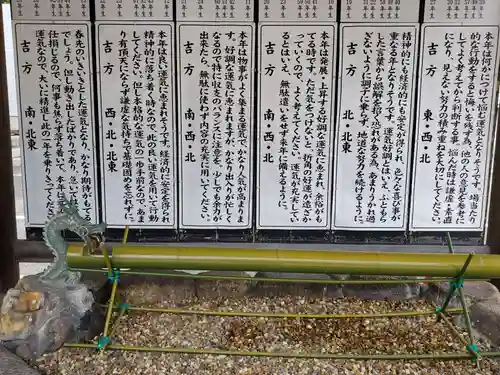 和田神社の手水舎