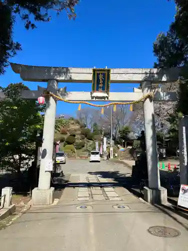 敷島神社の鳥居