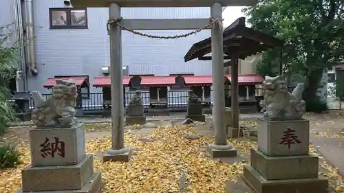 田尻日枝神社の鳥居