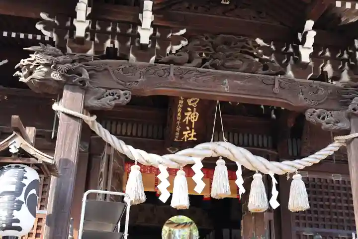 溝口神社の本殿・本堂