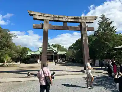 豊國神社の鳥居