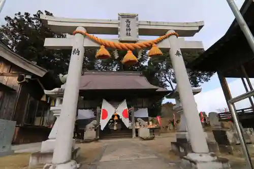 長屋神社の鳥居