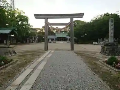神明宮(郷社神明宮)の鳥居