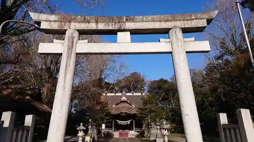 玉敷神社の鳥居