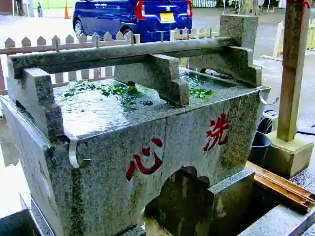 大宮・大原神社の手水舎