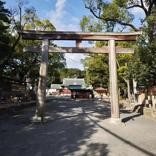 川原神社の鳥居